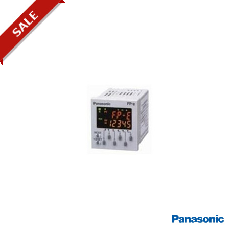 AFPE224305 PANASONIC FP-e CPU, 8DI/5DO NPN + 1DO relé, MC conectores, com porta e relógio em tempo real, 24 ..
