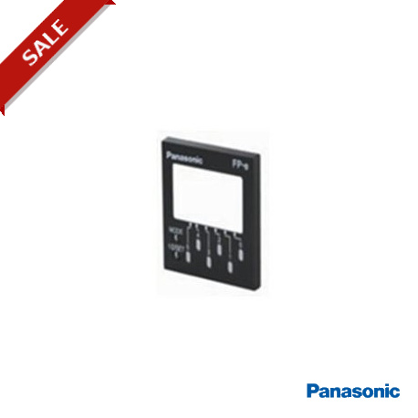 AFPE803 PANASONIC FP-e tampa frontal, preta (unidade de embalagem: 20 peças)