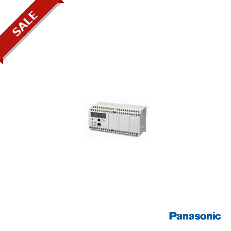 AFPXC60RDJ AFPX-C60RD PANASONIC FP-X C60RD control unit, 32k Steps, 32 IN (24V DC) / 28 OUT (2A relay), term..