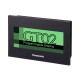 AIG02GQ12D PANASONIC Touch panel GT02 3.8", monochrome, 240x96 pix., RS232 + mini-USB (prog.), 24V DC, black..