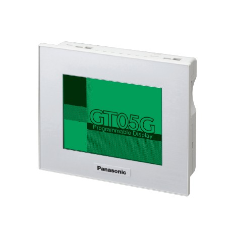 AIG05GQ05D PANASONIC Touch-panel GT05G 3.5", Monochrom, 320 x 240 pix., RS422/485 + USB-B (prog), 24V DC, SD..