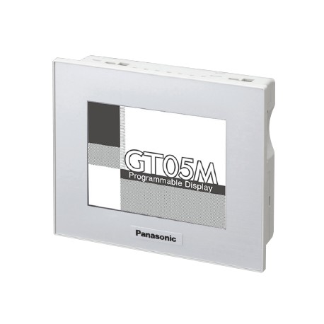 AIG05MQ05D PANASONIC Panneau tactile GT05M 3.5", monochrome, 320 x 240 pix., RS422/485 + USB-B (prog), 24V D..