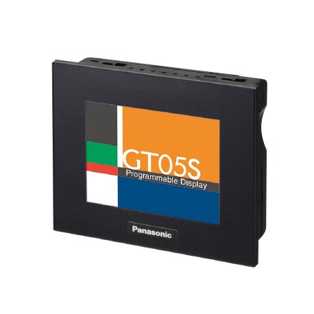 AIG05SQ02D PANASONIC Panneau tactile GT05S 3.5", 4096 couleurs, 320 x 240 pix., RS232 + USB-B (prog), 24V DC..