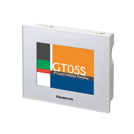 AIG05SQ03D PANASONIC Panel táctil GT05S de 3.5", 4096 colores, 320 x 240 píxeles., RS232 + USB-B (prog), 24V..