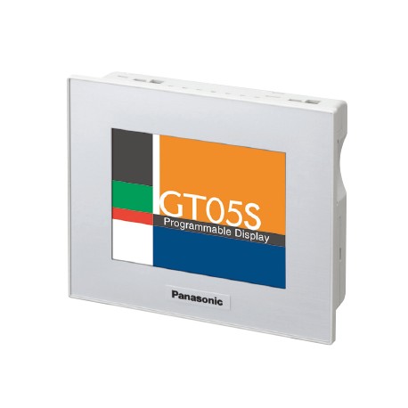 AIG05SQ03D PANASONIC Painel de toque GT05S de 3,5", 4096 cores, 320 x 240 pix., RS232 + USB-B (prog), 24V DC..