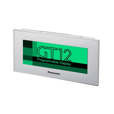 AIG12GQ13D PANASONIC Touch panel GT12 4.6", 8 gray scale, 320x120 pix., RS232 + mini-USB (prog.), 24V DC, SD..