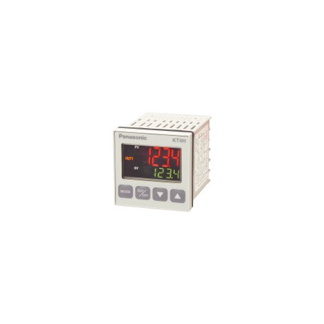 AKT4H112110 PANASONIC Controlador de temperatura KT4H, 24 V AC, tensão outp., 2ª saída de controle para refr..