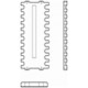 AKT8801 PANASONIC Cubierta de terminales para proteger la parte trasera terminales de tornillo de contacto