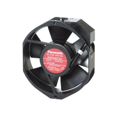 ASEN50756 PANASONIC AC motor do ventilador, 150x172x38mm, 2-tipo de terminal padrão de velocidade de 230V AC