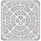 ASEN68002 PANASONIC Fan guard mit filter für DC-und AC-Lüfter 60x60mm