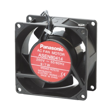 ASEN80416 PANASONIC AC Motor del ventilador, 230 V AC, 80x80x38