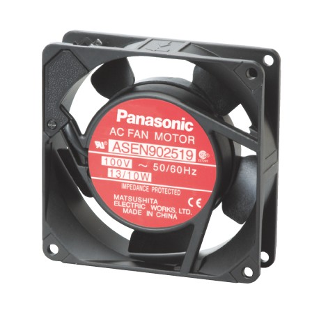 ASEN90216 PANASONIC AC fan motor, 92x92x25mm, lead wire type standard speed 230V AC