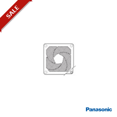 ASEN98002 PANASONIC Fan guard mit filter für DC-und AC-Lüfter 92 x 92