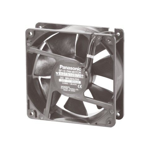 ASFN10B71 PANASONIC DC fan motor, 120x120x38, ball bearing type standard speed 12V DC