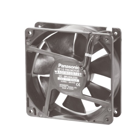 ASFN10B72 PANASONIC DC motor del ventilador, 120x120x38, cojinete de bolas de tipo estándar velocidad de 24V..