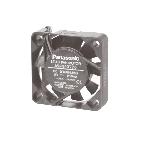 ASFN40770 PANASONIC Вентилятор мотора DC, 5В DC, 40х40х10