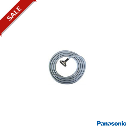 AYT58406COLD PANASONIC I/O cable with 40-pin MIL connector and 40 colored wires based on DIN 47100, 3m