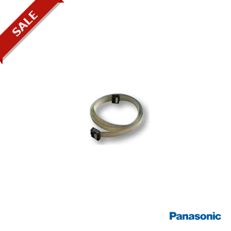 CABAFPCT10PINS PANASONIC Flat cable with connector, AFPCT10PINS/AFPRT8 (10 pins) - FP0/FPG I/O (10 pins), 1m