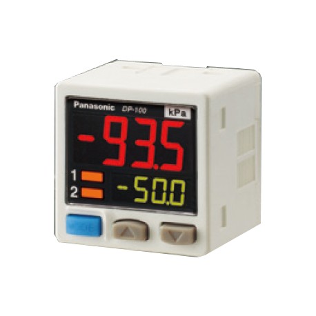 DP101 DP-101 PANASONIC Sensor de presión de -1 a 1 bar, NPN, M5 y R(PT) 1/8, conector, cable 2m