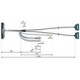 QUAE0002092 DVOP0986W1 DVOP0986W-1 PANASONIC Cavo di collegamento MINAS A4/A5/A6 per FPG/FP2 modulo di posiz..