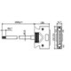 DVOP4360P PANASONIC E/S cabo de MINAS A4(X5)/A5,A6(X4) com 50 pinos e abrir a saída do fio, 2m, controle de ..