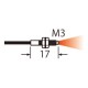 FD-32G PANASONIC Fibra óptica reflex. directa M3, coaxial, modelo "Tough" (super-resistente), aplicable lent..