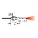 FD-41S PANASONIC Fiber (reflective, sleeve 40mm, ø 1.48mm, bending radius R2, M4, 2m, IP67)