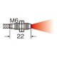 UFD64X FD-64X PANASONIC Fiber (reflective, stainless-jacketed, bending radius R4, M6, 1m, IP40)