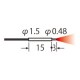 UFDE13 FD-E13 PANASONIC Fiber (reflective, cylindrical, ø 5mm, bending radius R4, 1m, IP40)