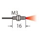 FD-EG30 PANASONIC Faser (Reflex -, koaxial -, Biege-radius R2, M3, 0,5 m, IP40)