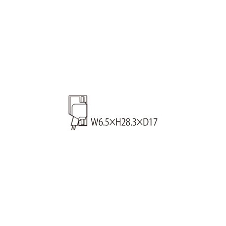 UFDFA93 FD-FA93 PANASONIC Fiber (reflective, liquid sensing, pipe-mountable type, 6.5 x 28.3 x 17mm, bending..