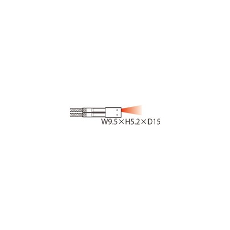 UFDH30KZ1VS FDH30KZ1VS FD-H30-KZ1V-S PANASONIC Fiber, Diffuse reflective, vacuum-resistant 300°C, bending ra..