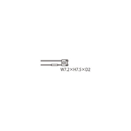 UFDL12W FD-L12W PANASONIC Faser (konvergente reflektierende, ultra-klein-Typ, 7,2 x 7,5 x 2 mm, Biegeradius ..
