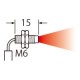UFDR60 FD-R60 PANASONIC Faser (Reflex -, Ellenbogen-Typ, 90°, Biegeradius R4, M6, 2m, IP67)