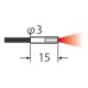 FD-S32W PANASONIC Fibra (riflettente, cilindrico, ø 3 mm, raggio di curvatura R1, 2m, IP67)