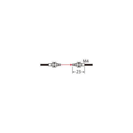 FTH20WM1 FT-H20W-M1 PANASONIC Fibra (thru-beam, da -60°C a +200°C, M4, 1m)