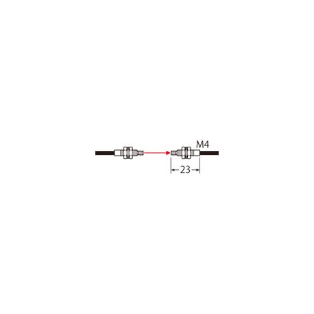 FTH20WM1 FT-H20W-M1 PANASONIC Fiber (thru-beam, -60°C to +200°C, M4, 1m)