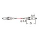 FTH35M2S6 FT-H35-M2S6 PANASONIC Fibre, thru-beam, tube d'acier inoxydable, de -30 à 300°C, M4, 2m