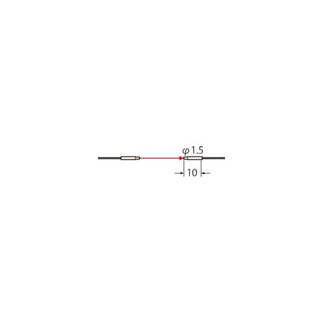 FT-S21 PANASONIC Fibra (thru-feixe, cilíndrica, ø 1,5 mm, 2m cabo)