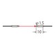 UFTS21W FT-S21W PANASONIC Faser (thru-beam, zylindrisch, ø 1,5 mm, Biegeradius R2, 2m, IP67)