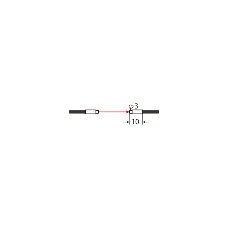 UFTS31W FT-S31W PANASONIC Faser (thru-beam, zylindrisch, ø 3mm, Biegeradius R1, 2m, IP67)