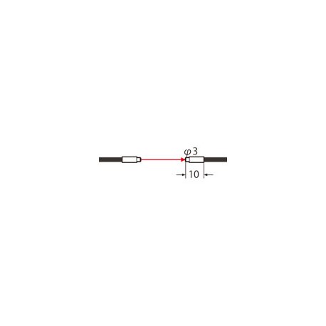FT-S31W PANASONIC Волокна (через-луча, цилиндрические, ø 3 мм, радиус изгиба Р1, 2М, IP67)для