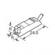 GX-F6A-P PANASONIC inductive proximity sensor, rectangular shape, 1,6mm, NO, PNP, cable 1m