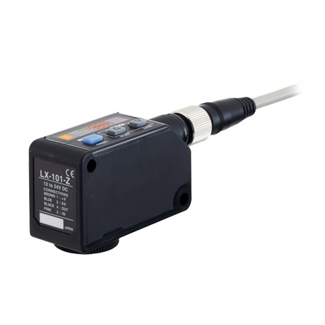 LX101Z LX-101-Z PANASONIC Digtal sensor de marcas, teach-in, NPN, conector M12