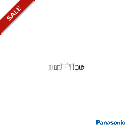 QUAE0002163 MFECA0200GTE PANASONIC Encoder cable with battery box for 17-bit absolute encoder for MINAS A5 s..