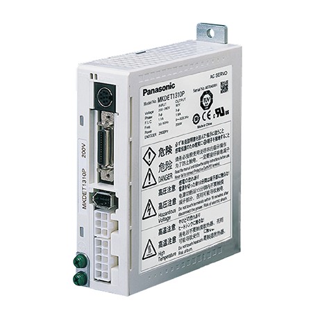 MLDET2210P PANASONIC pilote Servo Minas E 200W, 200V monophasé Puissance