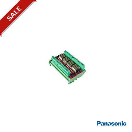 QUAE0001753 MMFP0XY32B PANASONIC Combi interface, 16 entrées, 16 sorties relais (1,8 UN 30VCC/250VAC), la co..