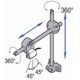 UMSAJ1A MSAJ1A MS-AJ1-A PANASONIC Soporte de montaje, horizontal, base