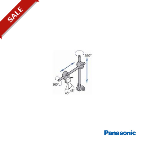 MSAJ1A MS-AJ1-A PANASONIC Mounting bracket, horizontal, base