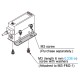 MS-FM2-1 PANASONIC Датчик монтажный кронштейн